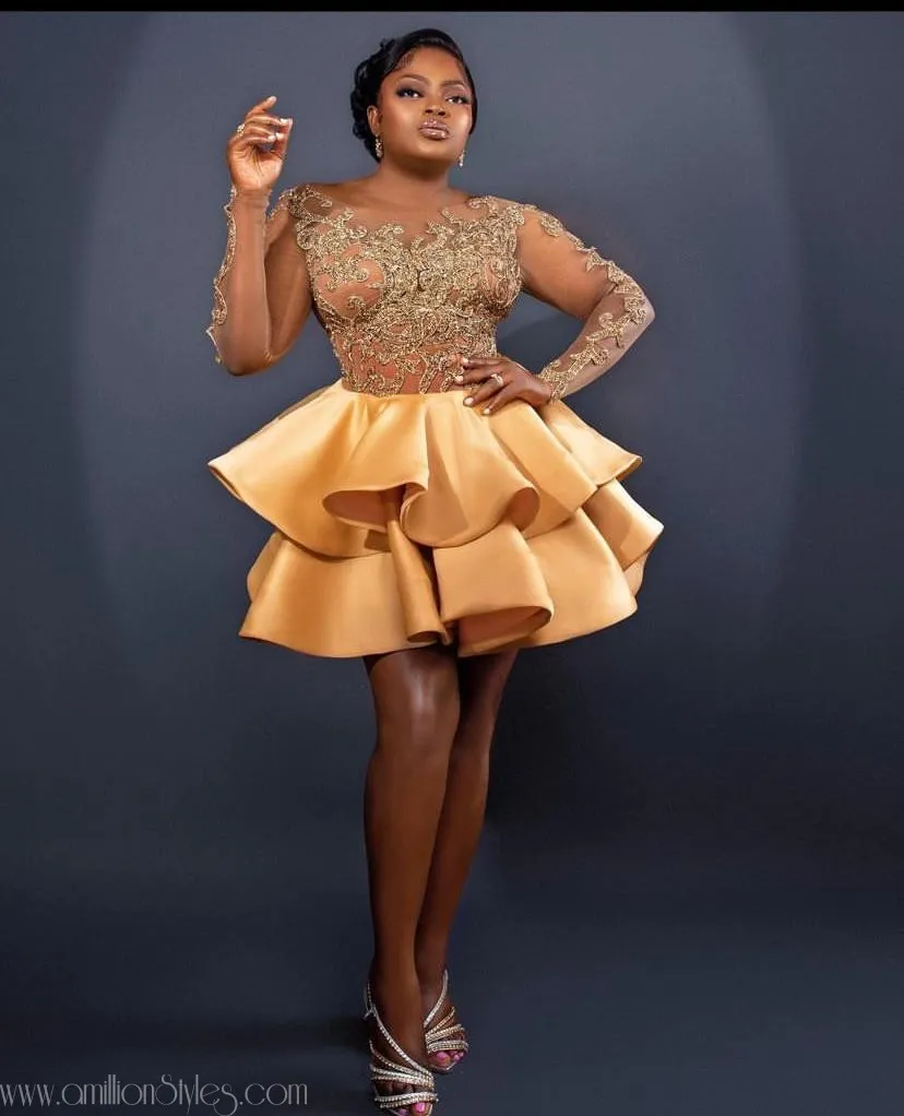 Latest Nigerian Dinner Gown Styles in 2022