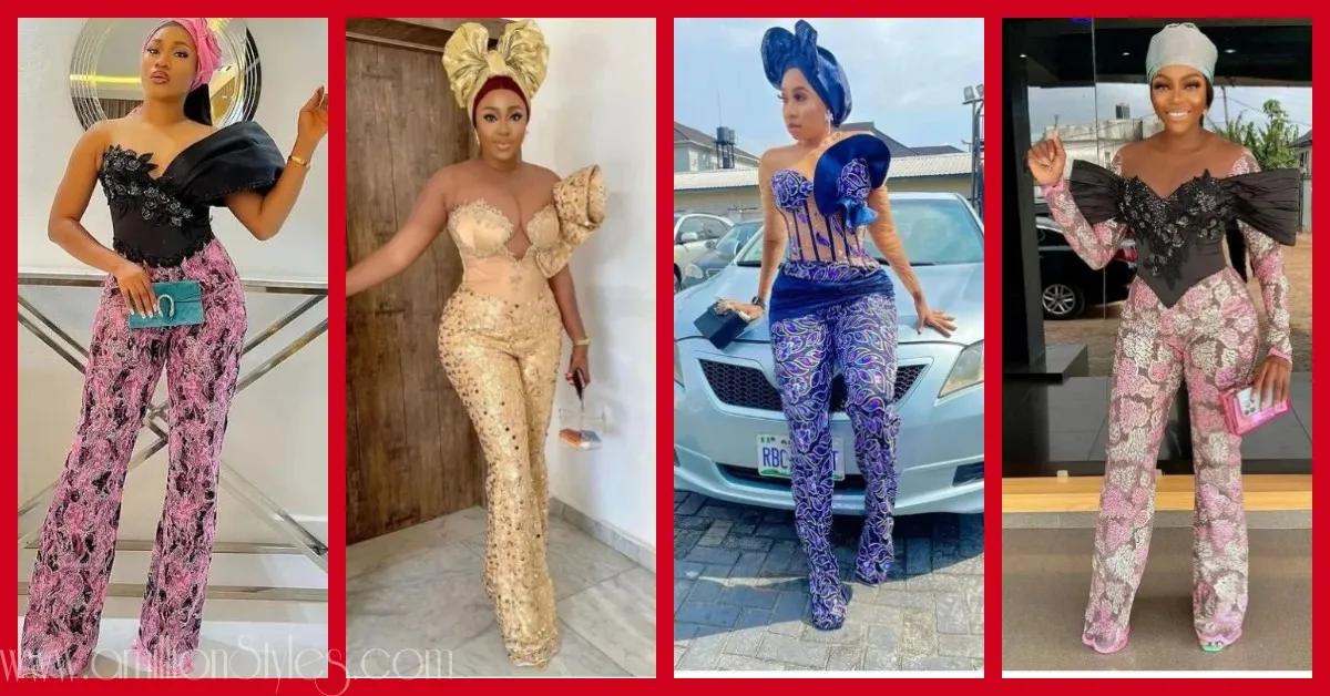 10 Jumpsuit Asoebi Styles For Owambe