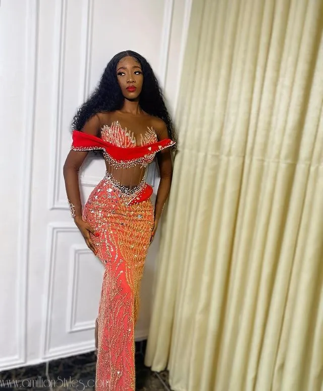 Exquisite Nigerian Lace Asoebi Styles-Volume 61