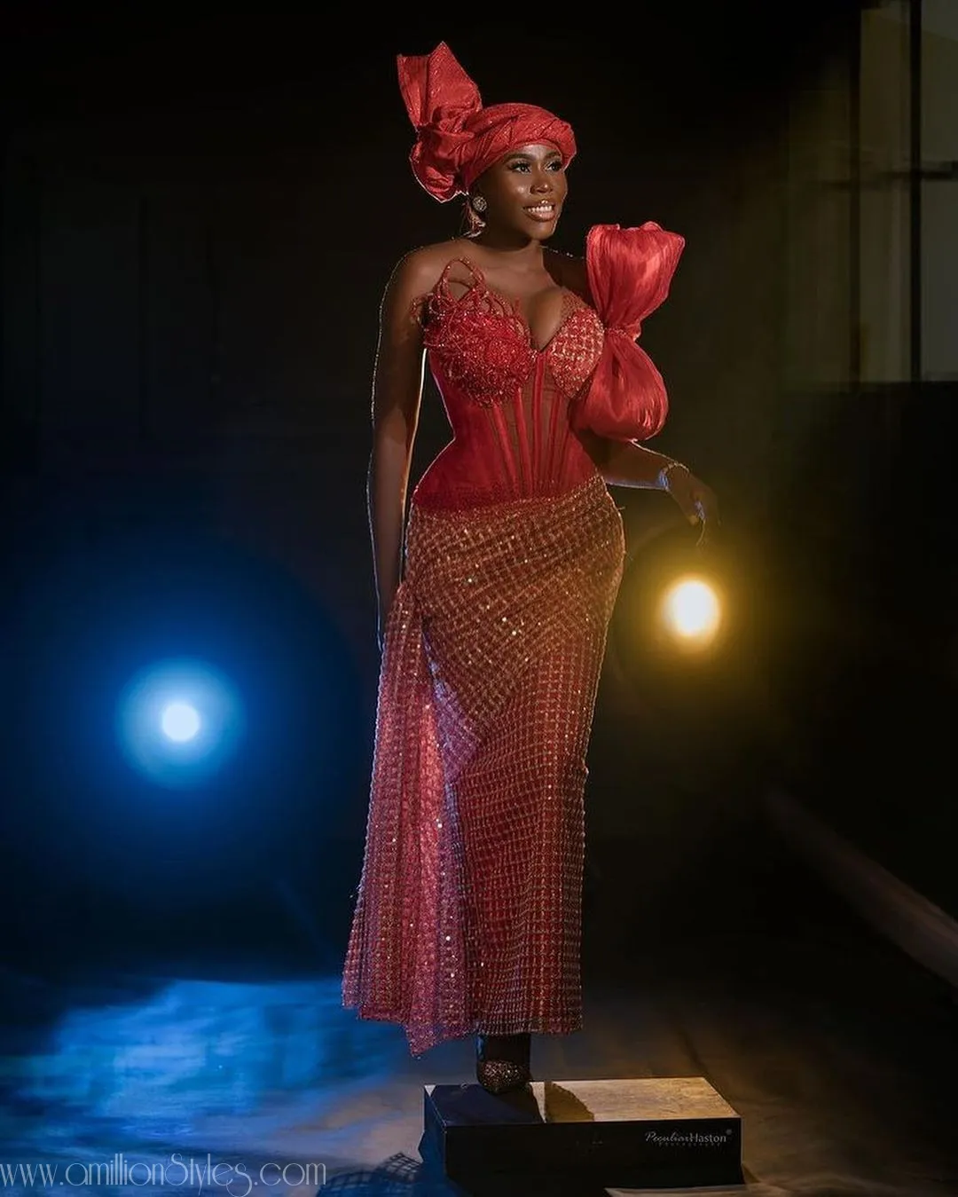 Exquisite Nigerian Lace Asoebi Styles-Volume 62