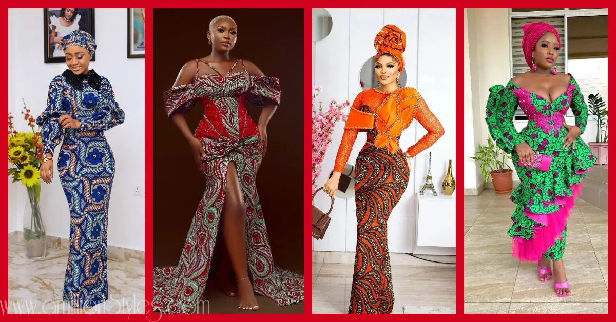 You'll Love These Exquisite 10 Long Ankara Styles