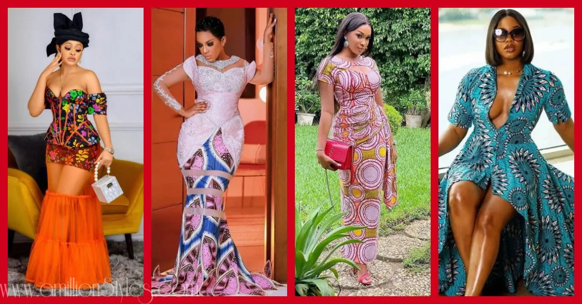 9 Simple But Cute Maxi (Long) Ankara Styles
