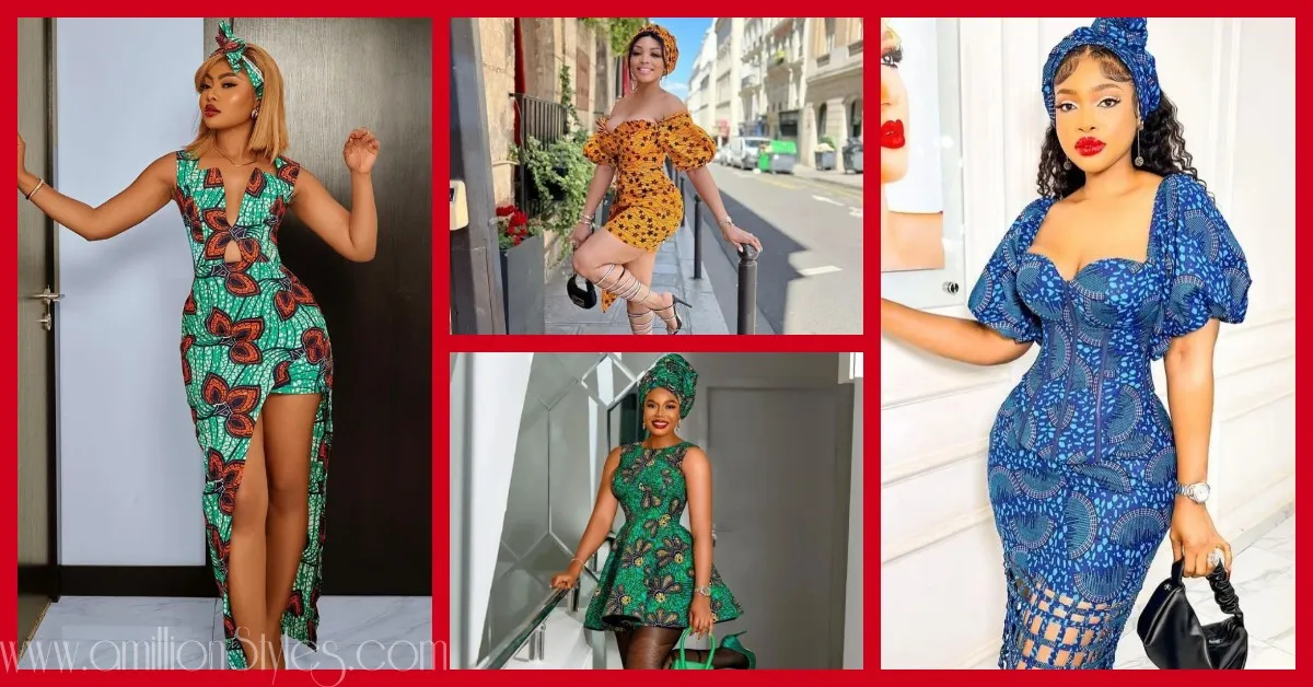 10 Hawt Short Ankara Styles For The Weekend