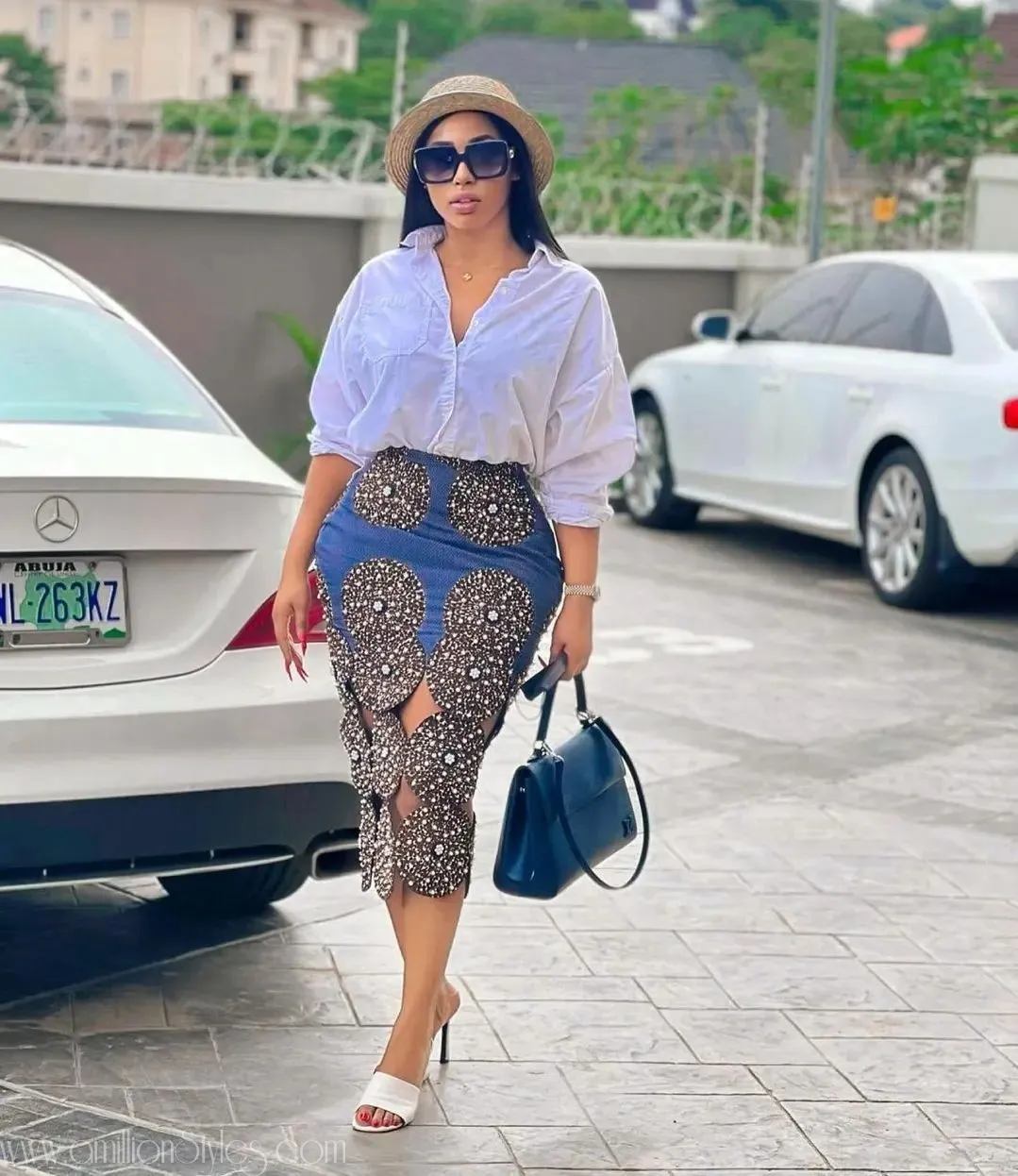 10 Perfect Ankara Skirts For Casual Looks