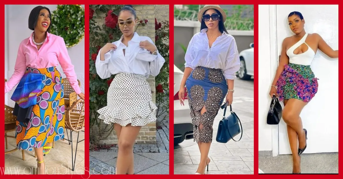 10 Perfect Ankara Skirts For Casual Looks
