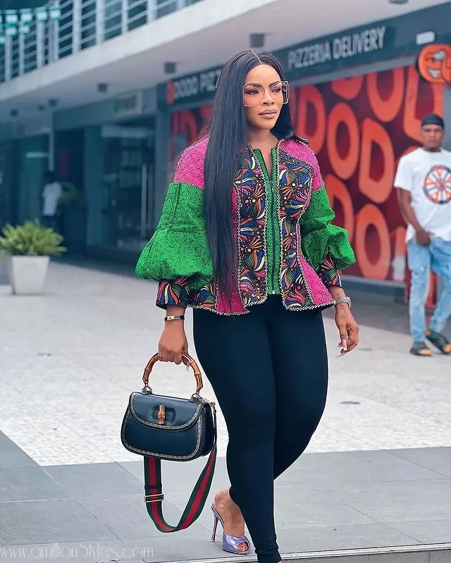 9 Ankara Tops To Wear On Skirts Or Trousers
