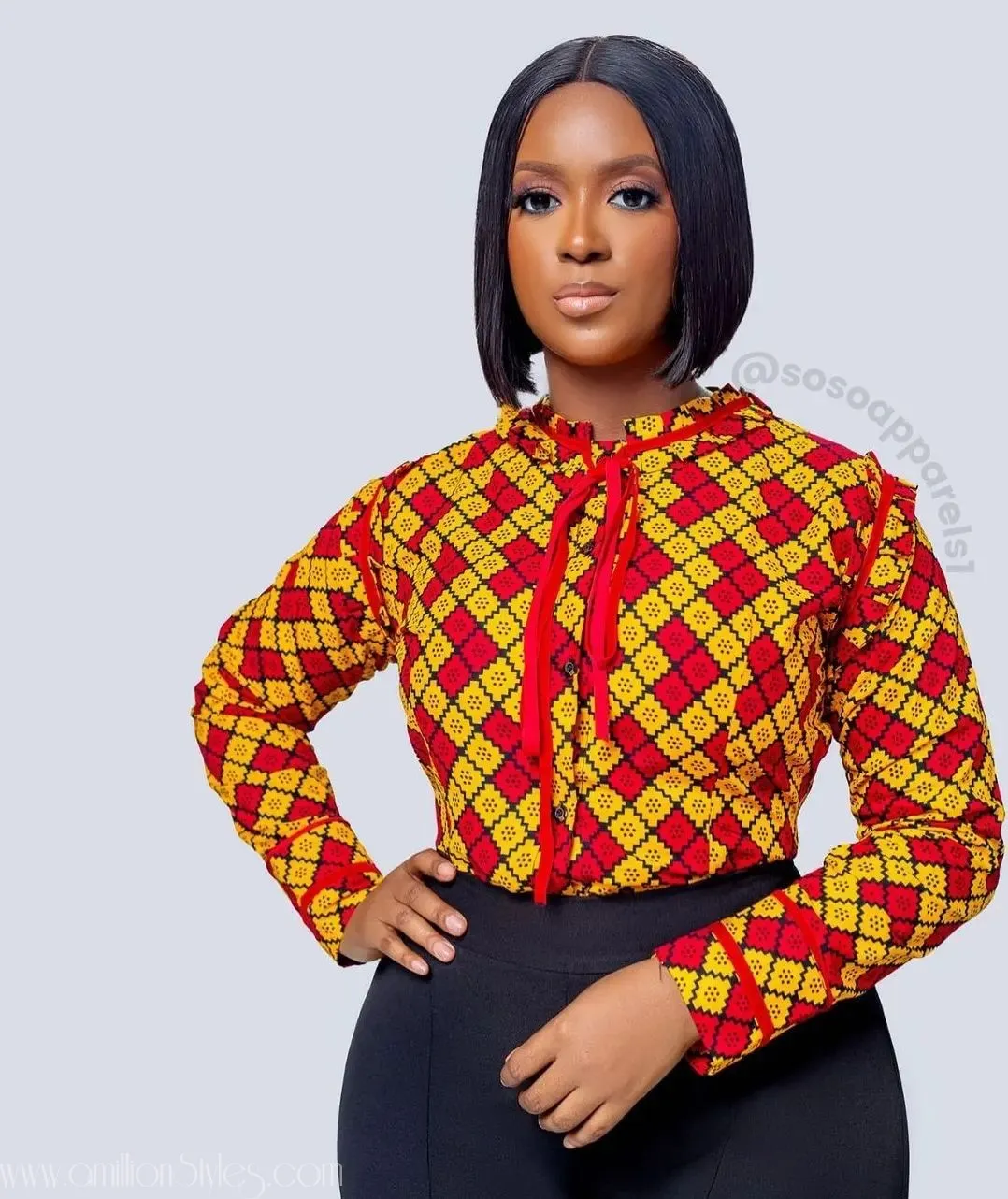 9 Ankara Tops To Wear On Skirts Or Trousers