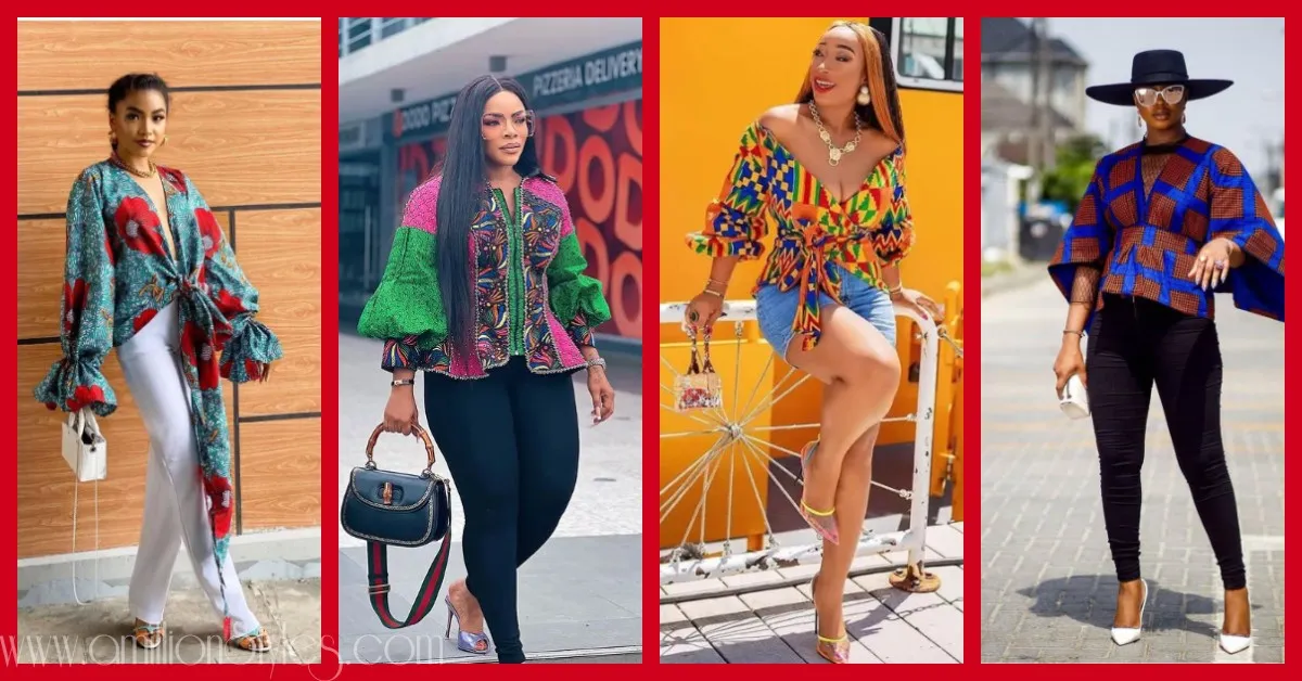 9 Ankara Tops To Wear On Skirts Or Trousers