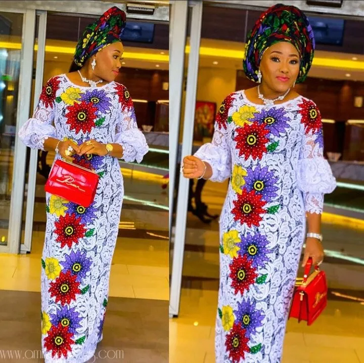 Latest Bubu Lace Gown Style