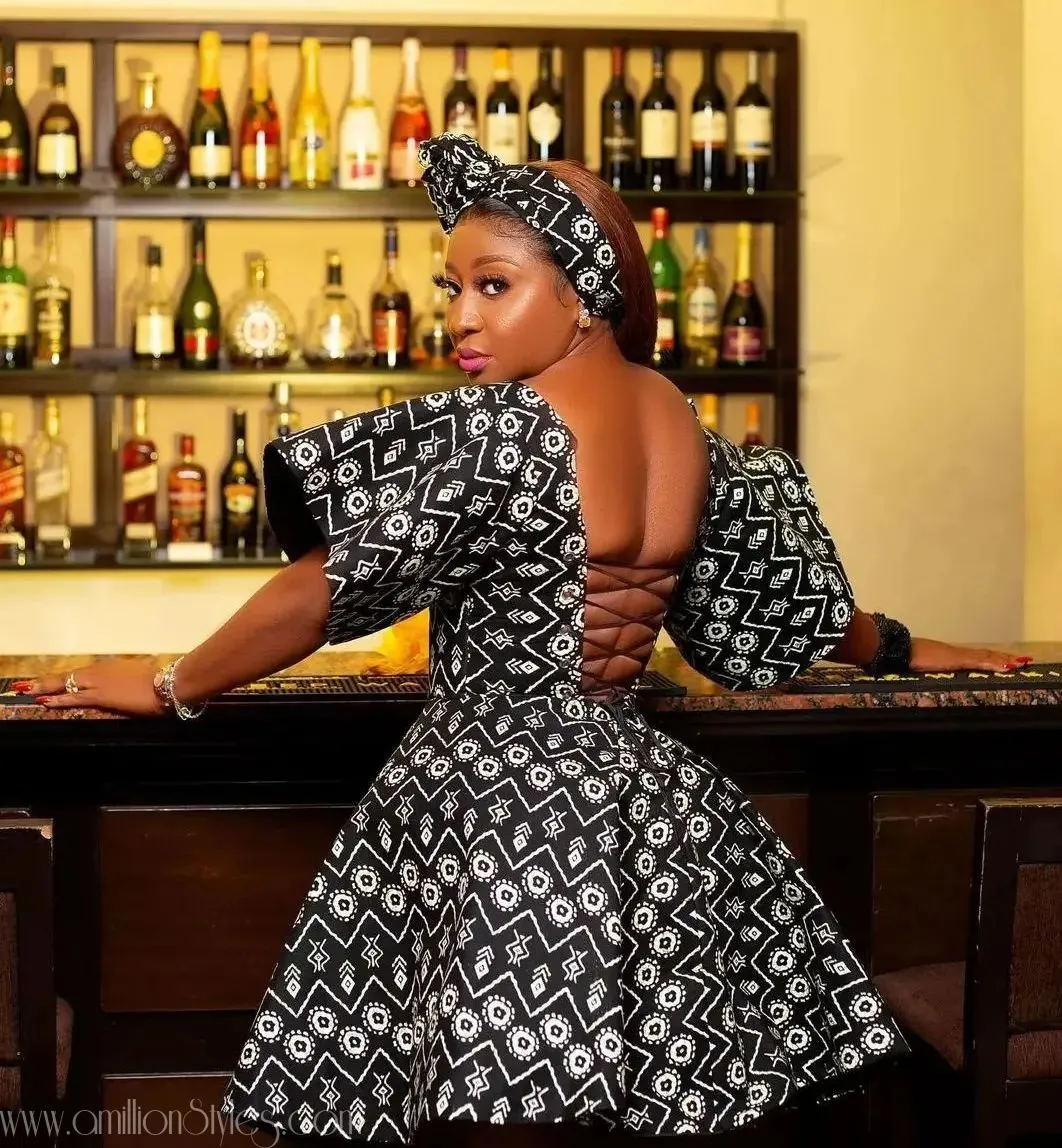 6 Short Ankara Styles For Stylish Women