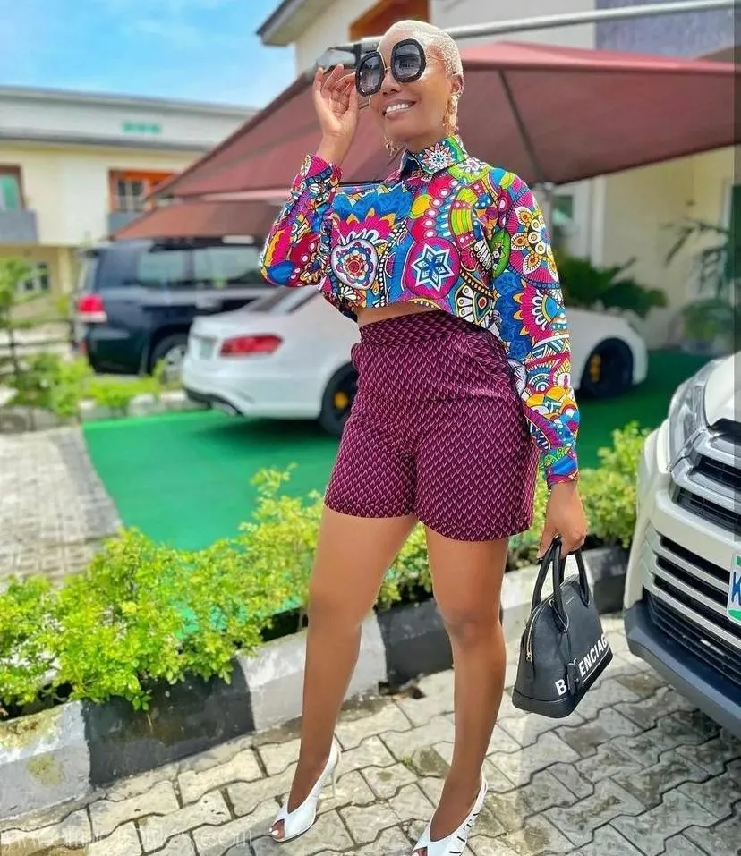 Ankara Two-Piece Outfit Styles in Trend for Ladies