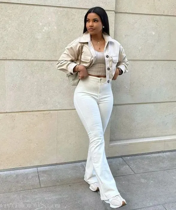 12 Ways To Rock A White Outfit With Class!