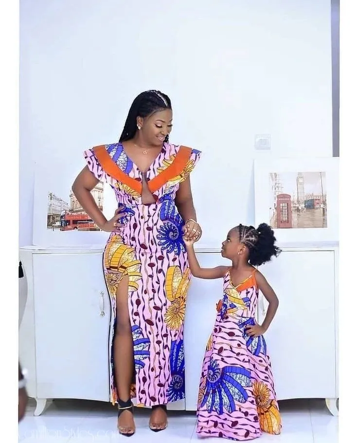 Beautiful Ankara Styles For Mother And Child-Part 2