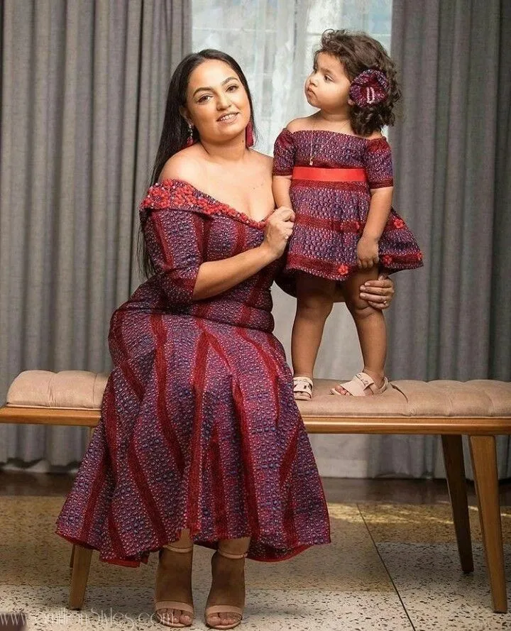 Beautiful Ankara Styles For Mother And Child-Part 2
