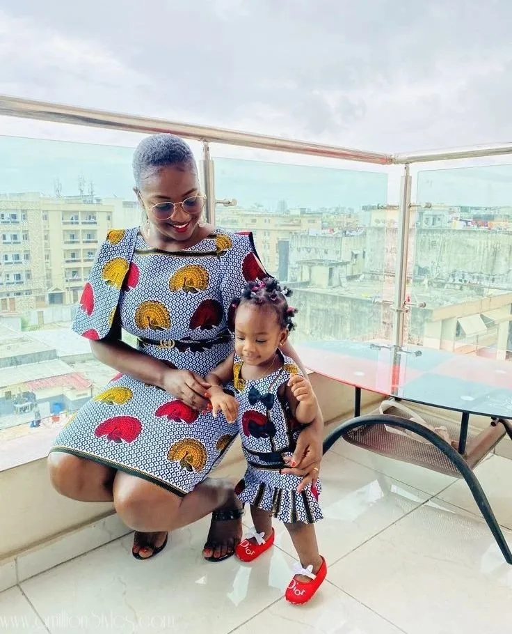 Beautiful Ankara Styles For Mother And Child-Part 2