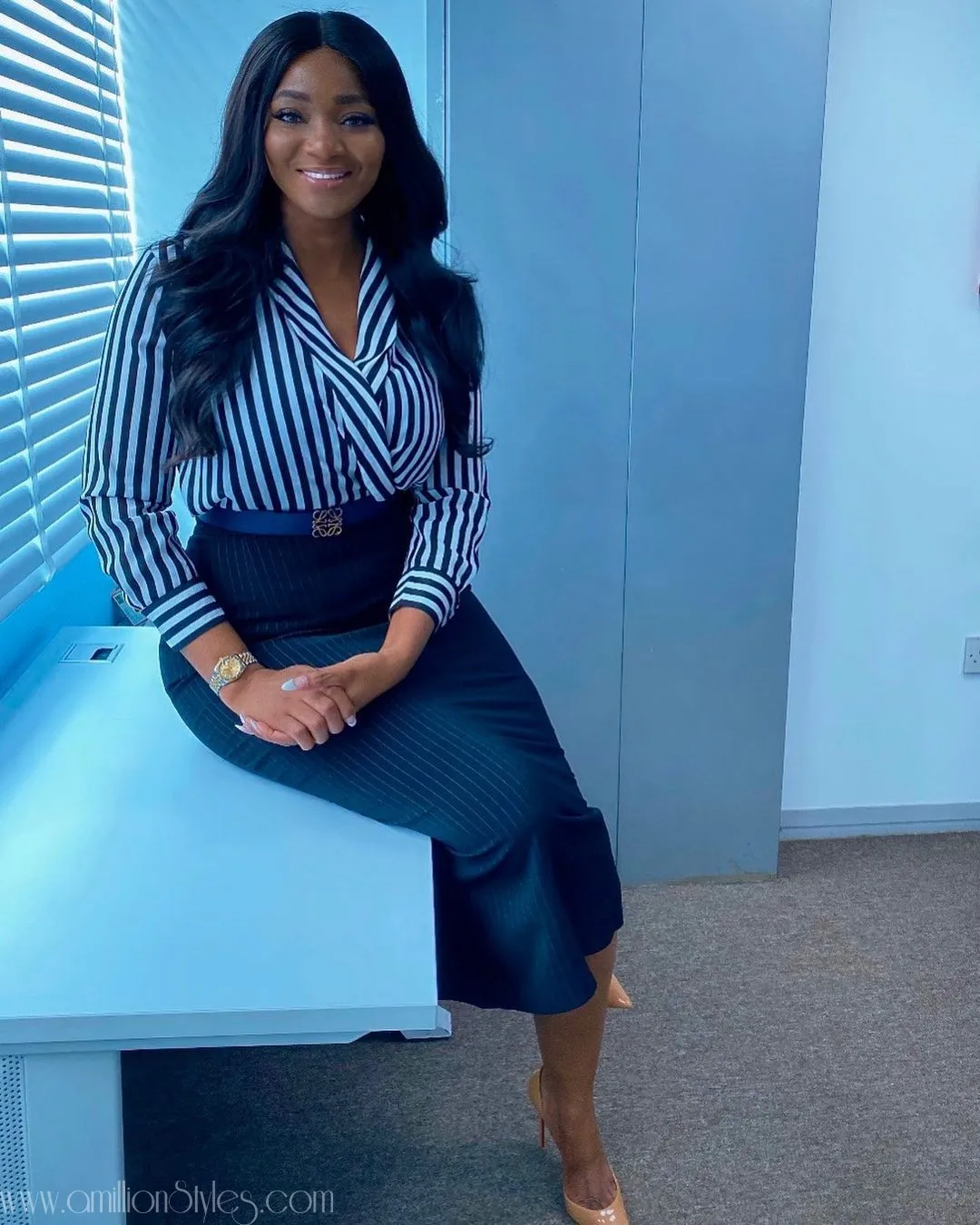 WCW: Work Styles From The Elegant Ex-Most Beautiful Girl In Nigeria, Sylvia Nduka