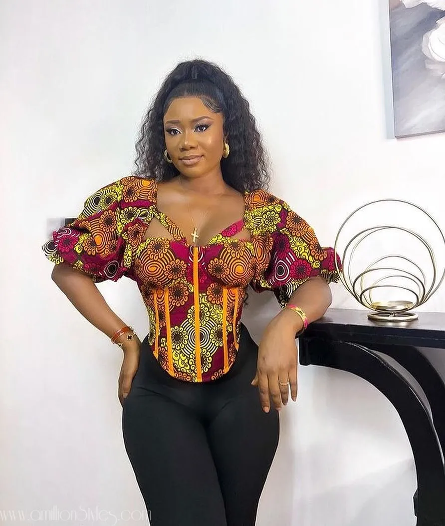 Upgrade Your Wardrobe with These 7 Ankara Blouse Styles