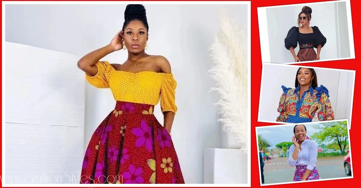 7 Ankara Skirts To Wrap Up March