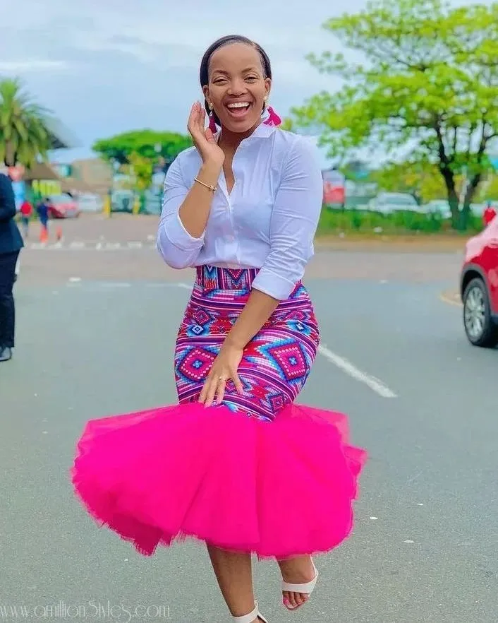 7 Ankara Skirts To Wrap Up March