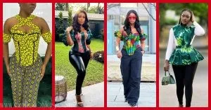 Slay in Ankara: Fashionable Ankara Blouse for Women