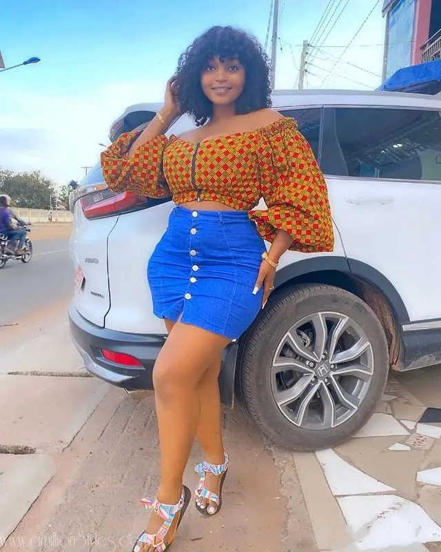 Slay in Ankara: Fashionable Ankara Blouse for Women