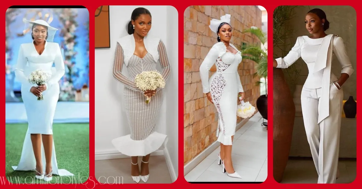 2023 Brides: Slay Your Civil Wedding Style With These Outfits