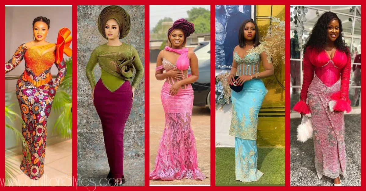 Nigerian Lace Asoebi Styles For Women Volume 4
