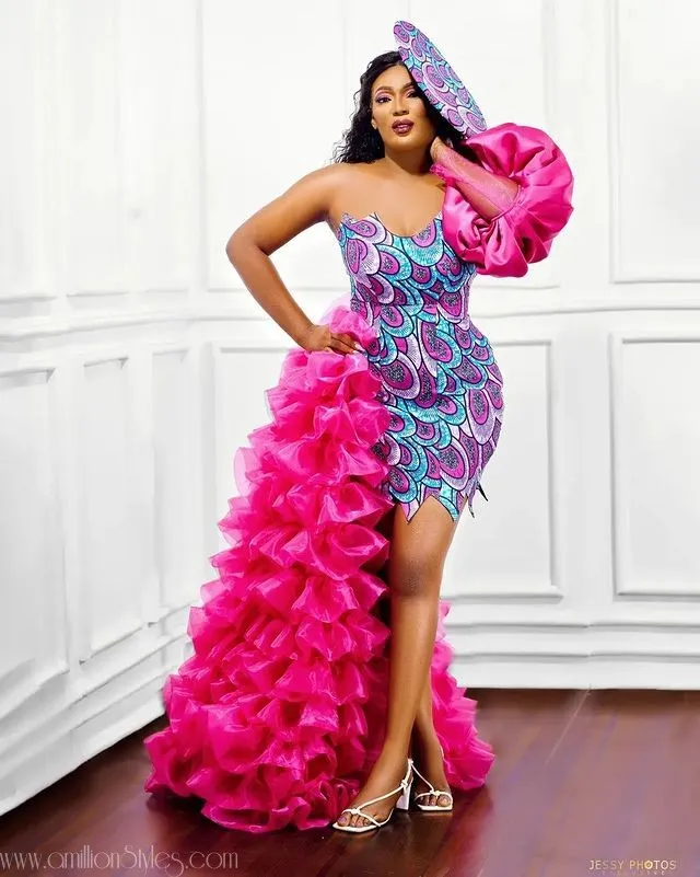 Get Ready to Impress with These Ankara And Tulle Style Ideas