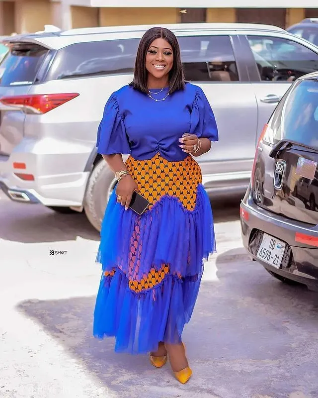 Get Ready to Impress with These Ankara And Tulle Style Ideas