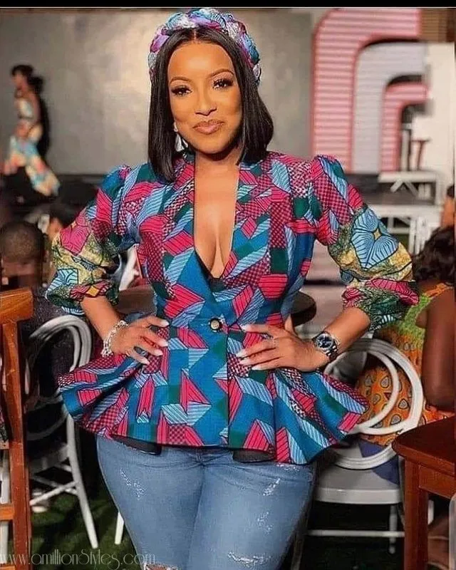 Ankara blouse inspiration 2026 - Celebrity style