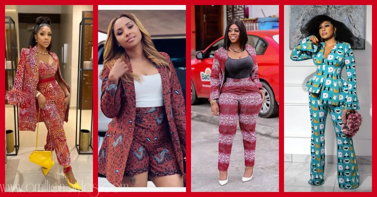 Unleash Your Inner Fashionista with These Stylish Ankara Suits