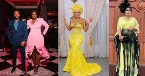 A Glittering Affair: The RealWarriPikin’s Vow Renewal Extravaganza Enthralls Celebrity Friends and Admirers