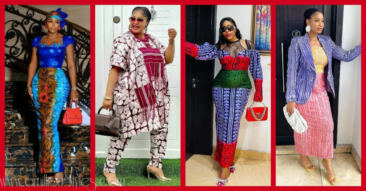 Slay in Trendy Adire Styles For Every Occasion