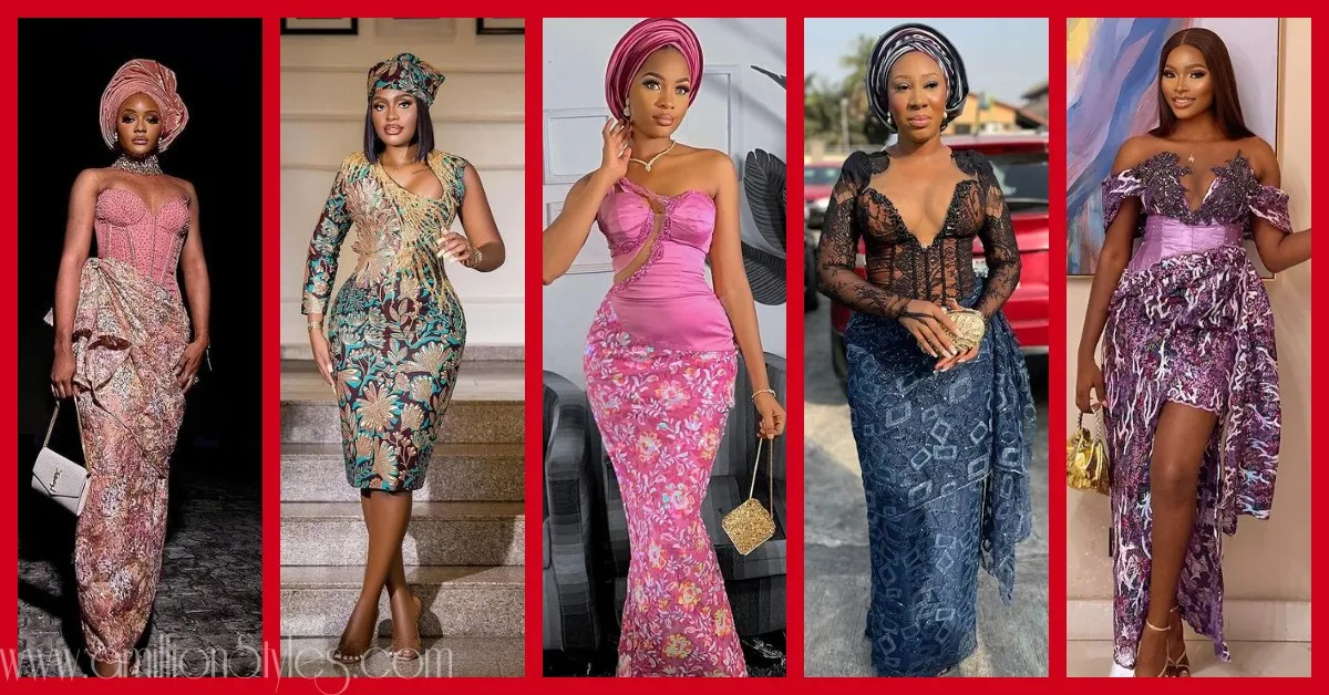 Nigerian Lace Asoebi Styles For Women- Volume 6