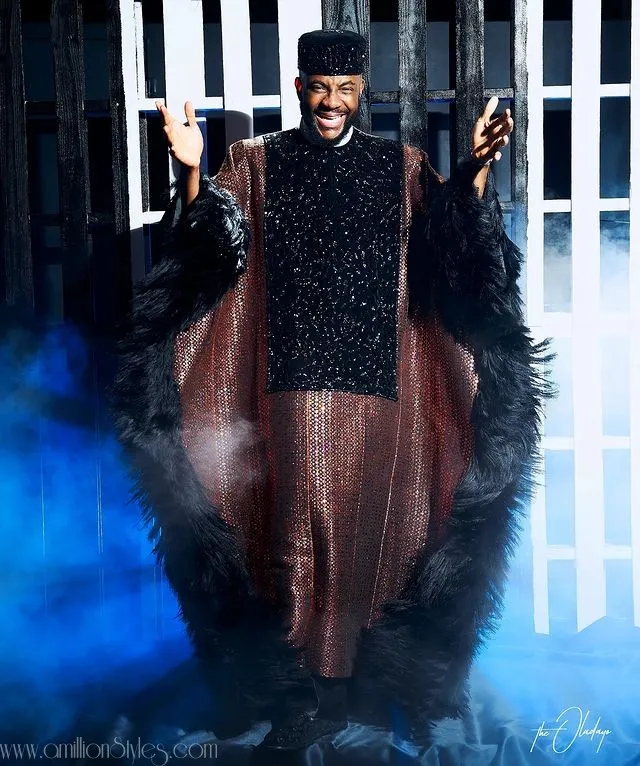 MCM: 7 Times Ebuka Obi-Uchendu Slayed In Agbada Outfits
