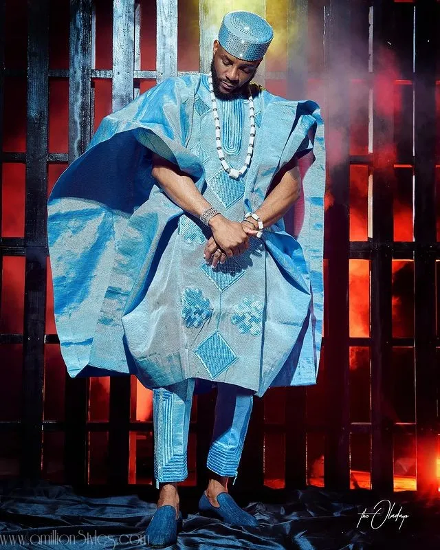 MCM: 7 Times Ebuka Obi-Uchendu Slayed In Agbada Outfits