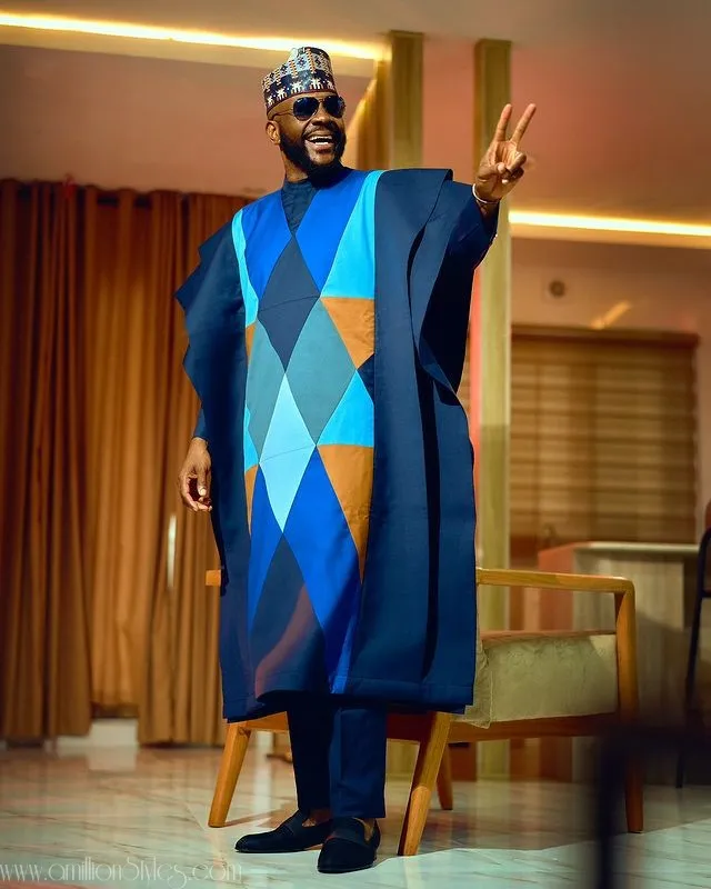 MCM: 7 Times Ebuka Obi-Uchendu Slayed In Agbada Outfits