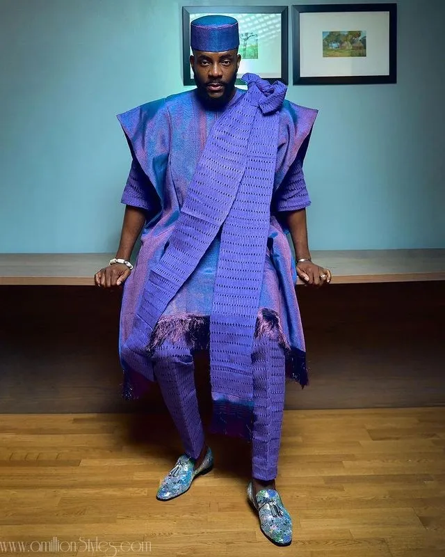 MCM: 7 Times Ebuka Obi-Uchendu Slayed In Agbada Outfits