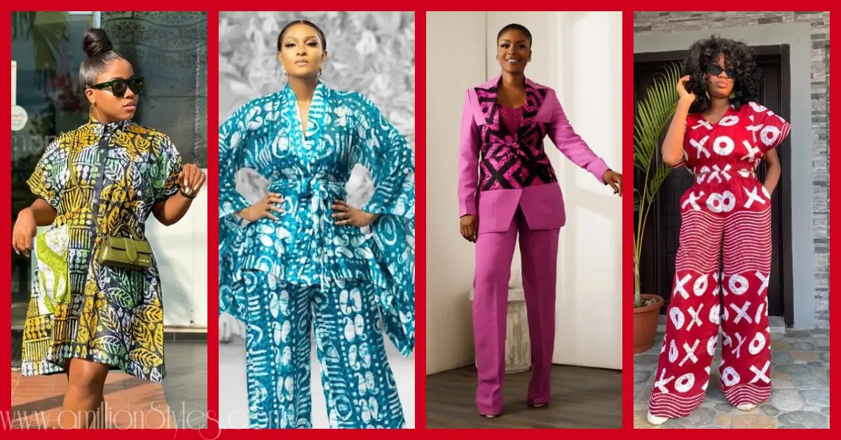Fancy An Adire Outfit? Why Don't You Check These Out!