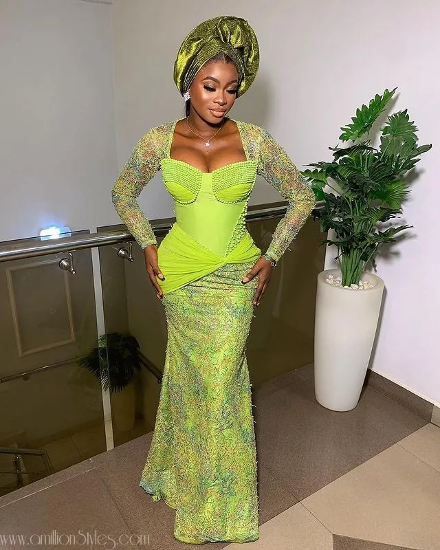 Nigerian Lace Asoebi Styles For Women- Volume 7