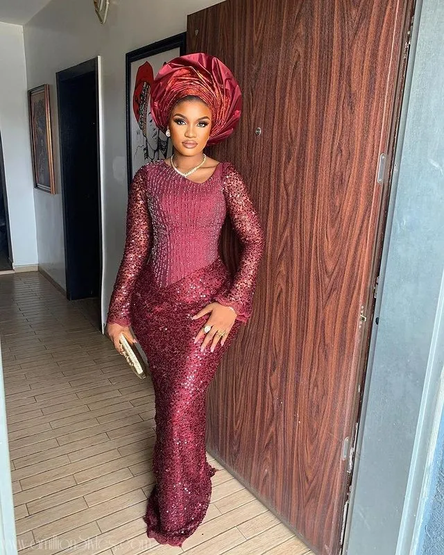 Nigerian Lace Asoebi Styles For Women- Volume 7