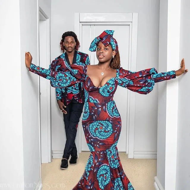 8 Matching Ankara Outfits For Stylish Couples