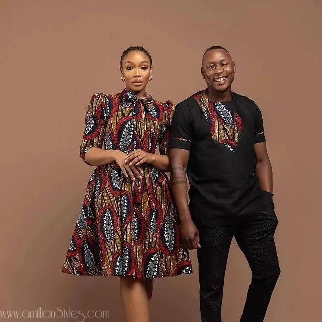 8 Matching Ankara Outfits For Stylish Couples