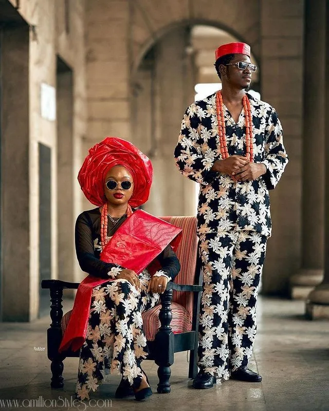 8 Matching Ankara Outfits For Stylish Couples