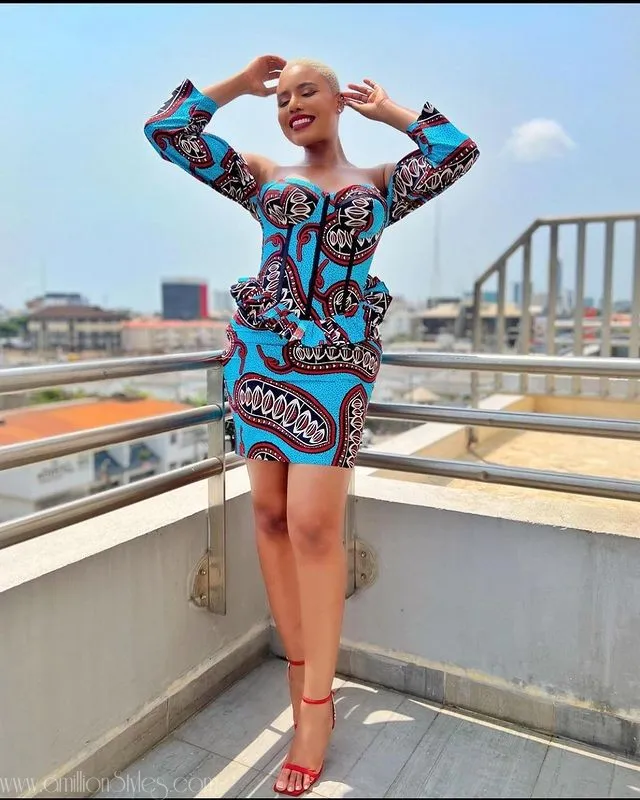 Let’s Hit You With 10 Beautiful Short Ankara Styles