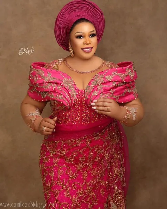 Nigerian Lace Asoebi Styles For Women- Volume 11
