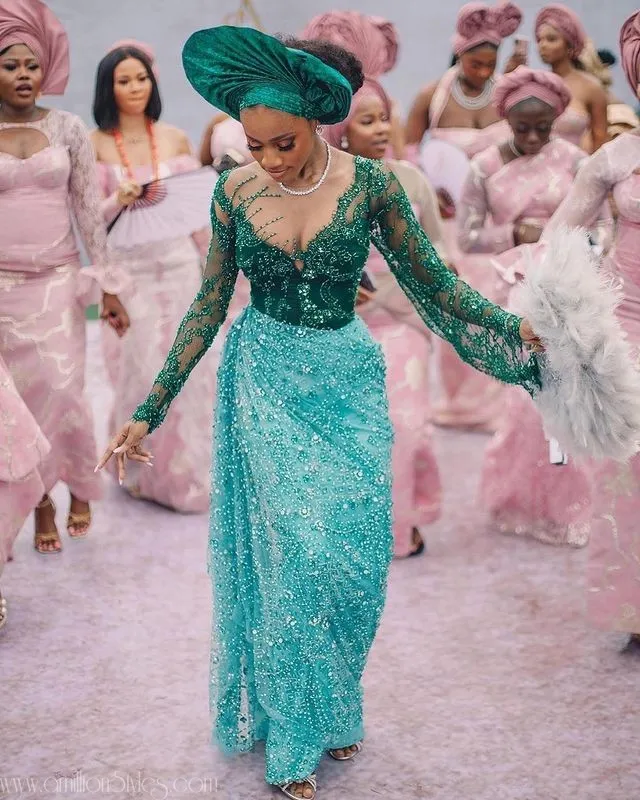 Nigerian Lace Asoebi Styles For Women- Volume 12