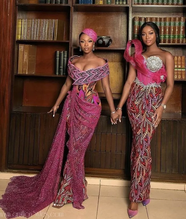 Beautiful Ways To Wear Ankara And Lace Mix Styles
