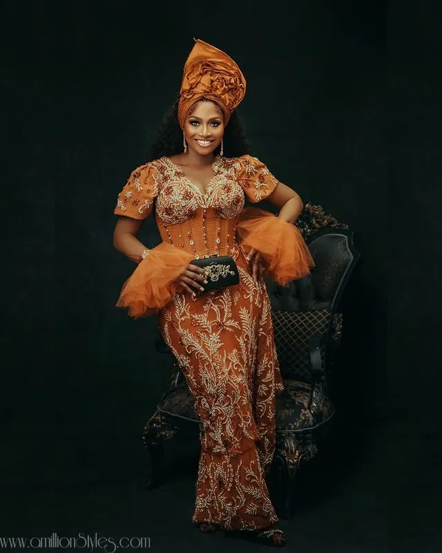 Nigerian Lace Asoebi Styles For Women- Volume 14