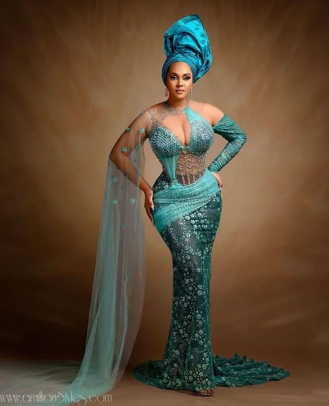 Nigerian Lace Asoebi Styles For Women- Volume 14